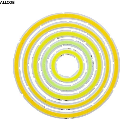 12V DC annular cob led light source 3w 4w 5w 8w 9W 10w 15w angel eye 30mm-120mm white Ice blue cob chip for DIY