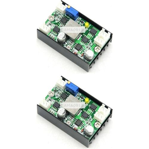 2pcs 3A 12VDC Power Supply Driver for 445nm 450nm 3.5W NDB7A75 Blue Laser LD w/TTL