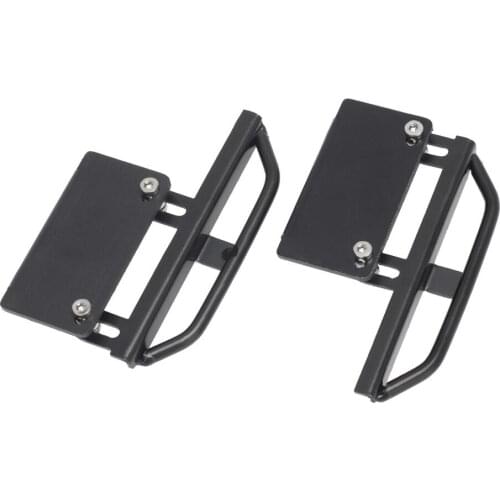 2pcs Metal Side Bumper Pedal Frame Treadle for 1/24 RC Remote Control Car Axial SCX24 90081 Auto Accessories Upgrade Parts