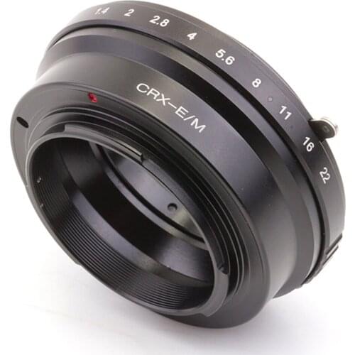 Pixco Lens Adapter Suit For Contarex CRX Lens to Canon EOS MM10 M3 M2 M1 Camera