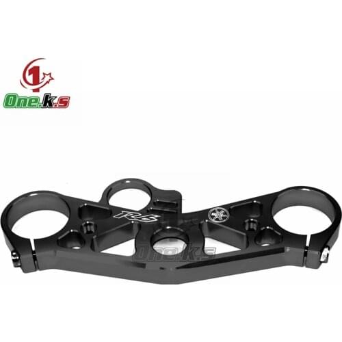Aluminum Motorcycle Front Fork Lowering Triple Tree Front End Upper Top Clamp For YAMAHA R6 2008 2009 2010 2011 2012 2013 14 15