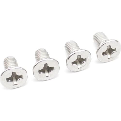 Car accessories 4PCS Stainless Steel Brake Disc Rotor Screws fit for Mazda Kia Ford Fusion (8mm)