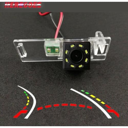 Wireless Car CCD Rear Camera Fisheye 12 led dynamic For Cadillac SRX CTS Buick Lacrosse 2009 2010 2011 2012 GL8 Excelle GT AVEO