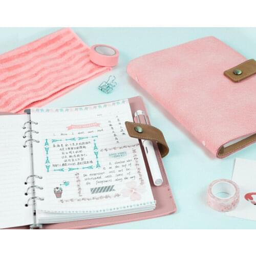 Loose-leaf Notebook A5 Imitation Leather Business Notebook Hand Ledger Office Meeting Record Hand Ledger