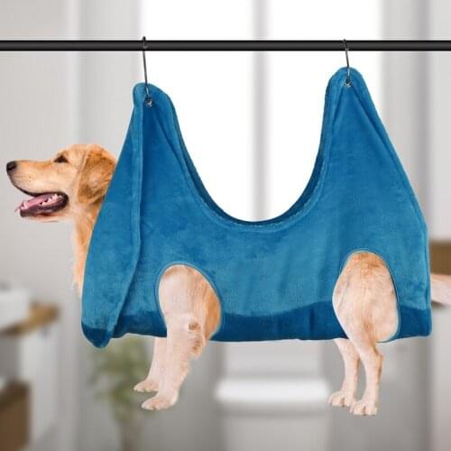 Soft Convenient Pet Cat/Dog Grooming Hammock Helper Cat Grooming Thicken Hammocks Restraint Bag Puppy Dog Cat Nail Clip Trimming