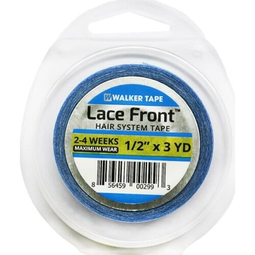 Lace Front Support Tape 1/2inch x 3 yards Lace front Support tape wig tape toupee adhesive tape