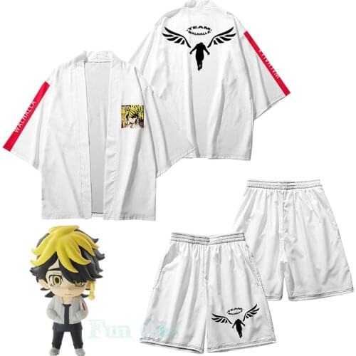 Tokyo Revengers Valhalla Hanemiya Kazutora Cloak Sano Manjiro Anime Cosplay Costume Hanagaki Takemichi Baji Keisuke for Adults