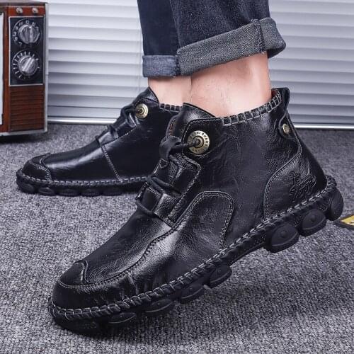 Sneakers men Mens leisure casuales boots fashion 2020 man Casual leather sale sneaker hombre sapato loafers shoe for shoes mens