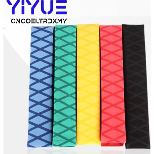 Non-slip Heat Shrink Wrap Tubing Fishing Rod DIY 5 colors 1M Handle Insulation Waterproof Racket Handle Grip