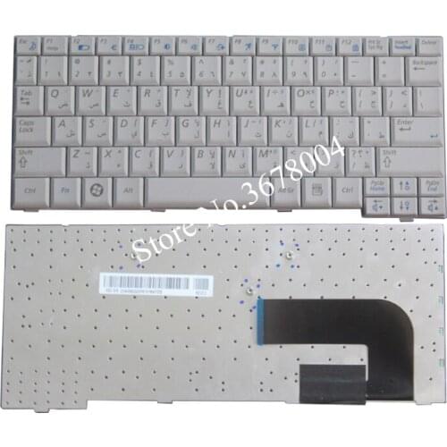 New Arabic Keyboard for SAMSUNG NP-NC10 NC10 ND10 N108 NC310 N110 NP10 N128 N140 NP10 N130 AR laptop keyboard white