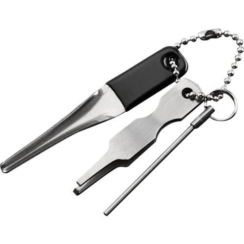 Fishing Line Cutter Hook Eye Cleaner Pin Fly Fishing Line Nippers Fishing Lure Set Multi Function Plier Fishing Accessories