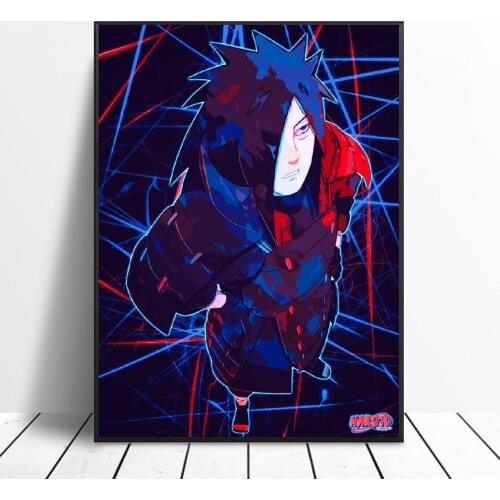 Uchiha Madara Canvas Painting Art Print Poster Picture Wall Modern Minimalist Bedroom Living Room Decoration
