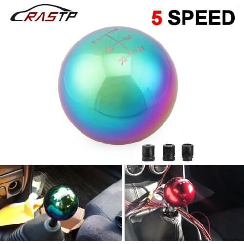 MUGEN 5 speed 6 Speed Gear Shift Knob Universal Manual Automatic Ball Shift Knob Fit for Honda/TOYOTA/MAZDA RS-SFN012