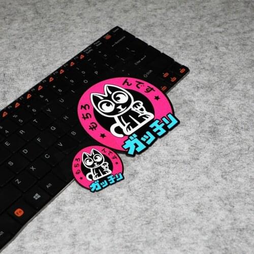 LuLuSticker #179 Japanese JDM Cartoon Lucky Fortune Cat D1 Drifting Racing Car Stickers and Decals Motocross Motorbike Stickers