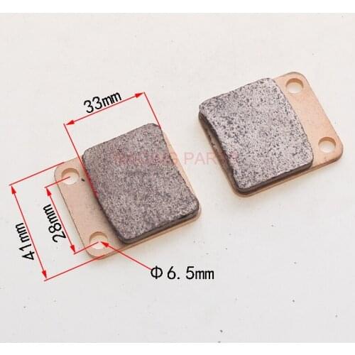 Rear Copper Brake shoes disc Pads for Motocross ATV 50cc-110cc 125cc 140cc 150cc 160cc SDG SSR Pit Dirt Bike