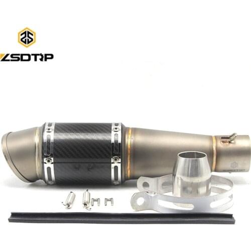 ZSDTRP racing motor modified exhaust muffler without adjustable pressure nice sound R089*110-C50.8