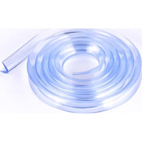 1M Baby Kids Protector Table Furniture Corner Edge Silicone Cover Bumper Strip Baby Collision Proof Edge Guards Softener Bumper