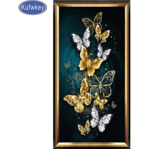 5D DIY Diamond Embroidery Crystal Butterfly Diamond Painting Rhinestone Picture Art Cross Stitch Kit Adults Home Decoration