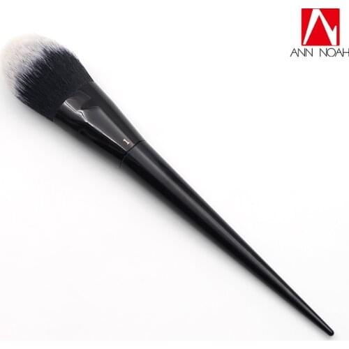Makeup Tattoo Artist Black Long Sleek Stiletto Handle Big Fluffy No.1 Lock It Loose Powder Brush