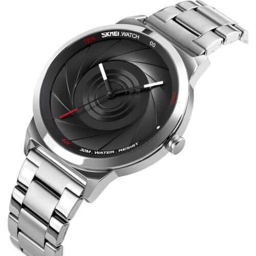 Fashion Watch Men Brand SKMEI Quartz Watches Luxury Stainless Steel Mens Watch Waterproof Clock Relogio Masculino Zegarek Meski