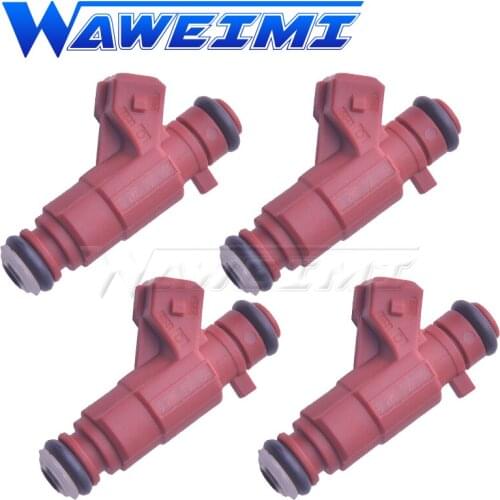 WAWEIMI Brand New 4x Fuel Injector Nozzle 0280156164 For HONDA JAZZ II (GD) 1.3 2002-2008