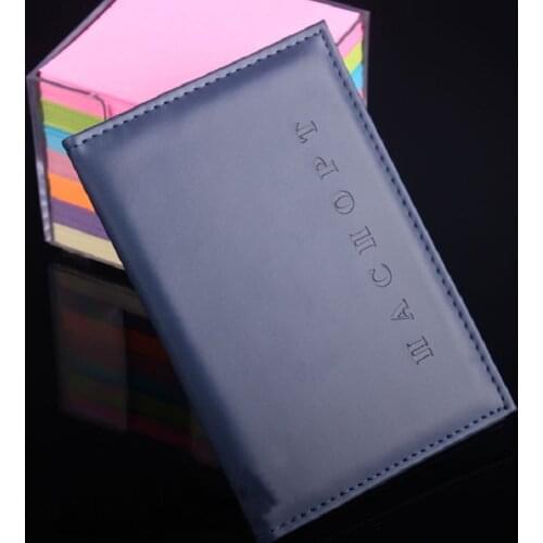 Russian New Pattern PU Leather Passport Cover on the Adventure Women Travel Document Tickets Holder Female Pasport Case