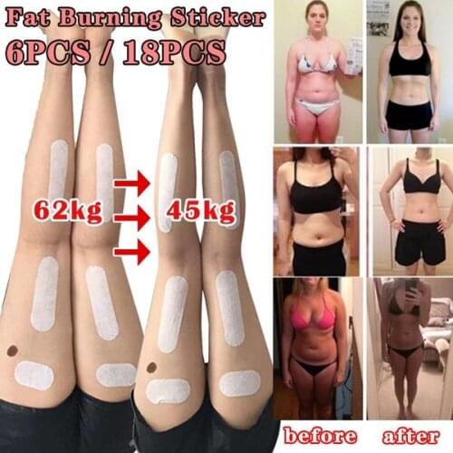 36Pcs=6 Sheets Leg Slim Patches Weight Loss Plaster for Leg &Arm Lower Body Fat Burning Paster Anti Cellulite Lose Weight Patch