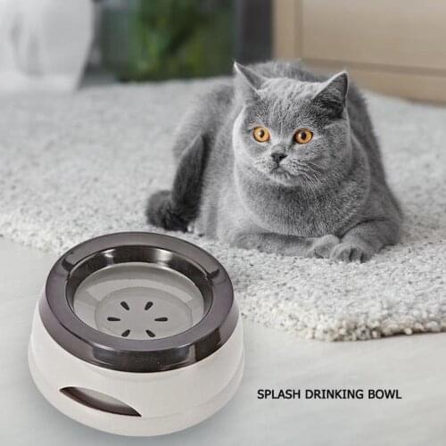 Cat Dog Drinking Bowl Portable Travel Puppy Drink Water Feeder Pet Supplies Not Wet Mouth Spill-Proof Splash-Proof Bowl Pet New
