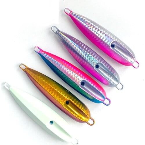 Kabura Inchiku Slow jigging lure octopus skirt hooks 200g 180g 150g 120g 100g luminous fishing lure set Metal Sinking Jig bait
