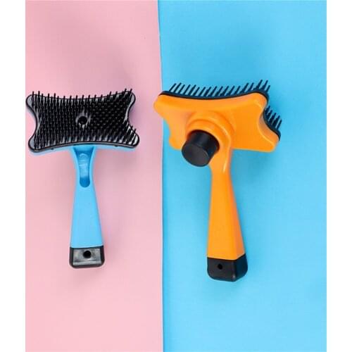 Professional Hair Remover Comb Pet Dog Multi-purpose Puppy Beauty Grooming Massage Brush Cat Automatic Cleaning Tools