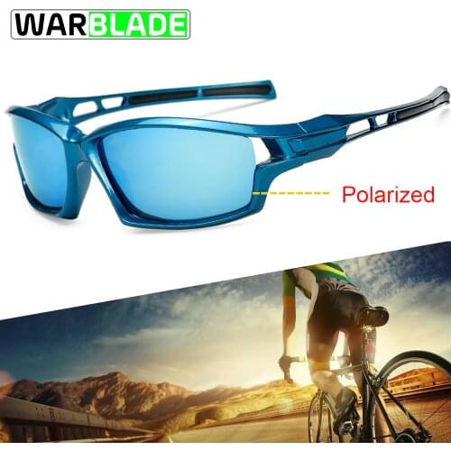 Sport Sunglasses Polarized Cycling Glasses UV400 Bicycle Glasses Men Women Cycling Sunglasses Fishing Running Eyeware WarBLade