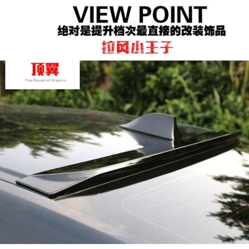 For Honda Spirior Acura TSX Roof Spoiler 2015 2016 2017 High Quality ABS Material Car Rear Windshield Wing Accessories Body Kit