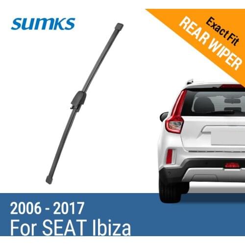 SUMKS Rear Wiper Blade for SEAT Ibiza 2006 2007 2008 2009 2010 2011 2012 2013 2014 2015 2016 2017