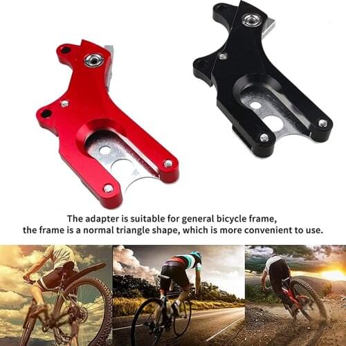 Bicycle Disc Brake Conversion Aluminum Road Bike Brake Fixed Seat Adapter Converter Bike Conversion Component Cycling Accessory