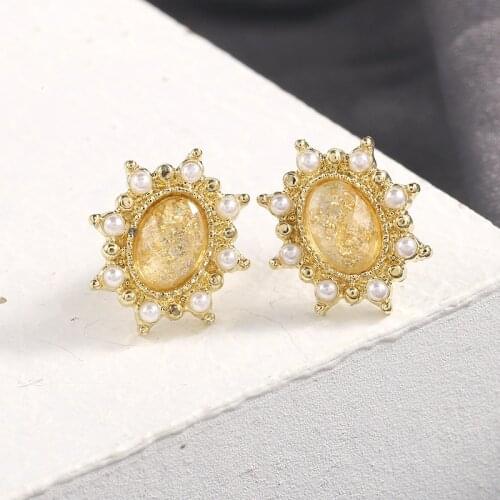 Korean Girl Earrings 2020 Punk Fashion New Earrings Simple Temperament Net Red Small Earrings Womens Clothing Sales Pendientes