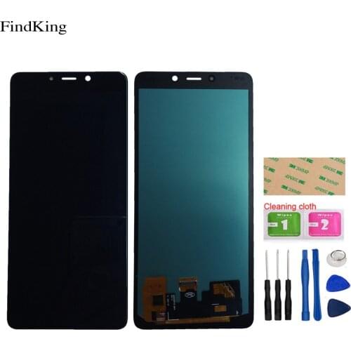6.3"OLED Mobile LCD Display For Samsung Galaxy A9 2018 A920N A920 A920F Touch Screen Digitizer LCD Display Assembly Tools
