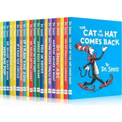 1 Book （Random） Dr.Seuss Interesting Story Parent Child Kids Baby Early Education Picture English Books Kids Learning Toys