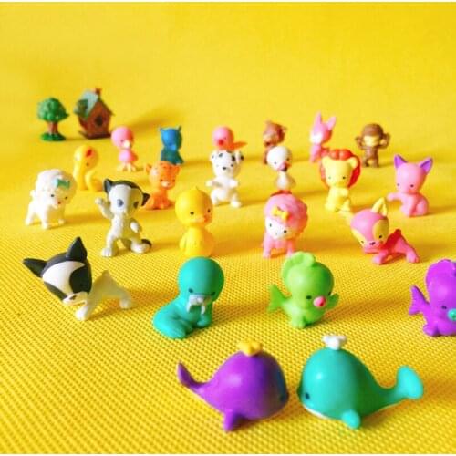 10 Pcs/cute cats dogs frogs dolphin snake/miniatures animals/fairy garden gnome/terrarium home table decor/figurine/diy supplies