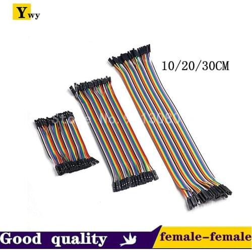 10CM 20CM 30CM 40PIN Rainbow Cable Dupont Line Female Head Bridle Jumper Wire Connecting Line Cable Breadboard PCB DIY KIT