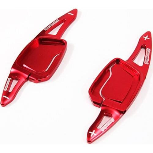 2pcs Aluminum Steering Wheel Shift Paddle Shifter Extension For Audi A8 2019 Accessories