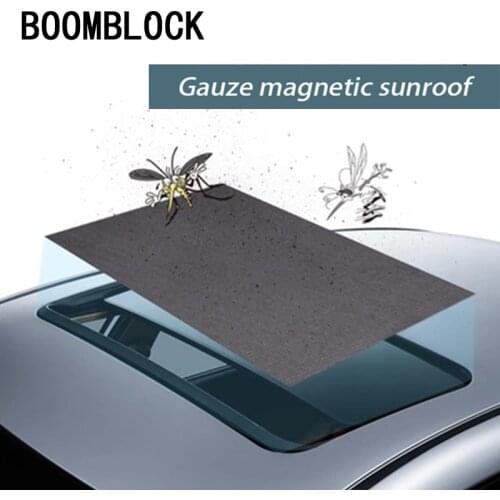 Car Sunroof Window Cover Sun Visor Mesh Heat Isolate For Renault Megane 2 Captur Mitsubishi ASX Jeep Wrangler Peugeot 207 508