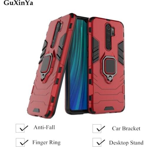 Phone Cases Redmi Note 8 Pro Case Luxury Armor Magnetic Ring Cover For Xiaomi Redmi Note 8 Pro Capa Redmi Note 8 Pro Fundas