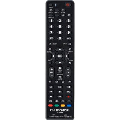 Chunghop Remote Control E-P914 For Philips Use LCD LED HDTV 3DTV Super Compatibility Chunghop