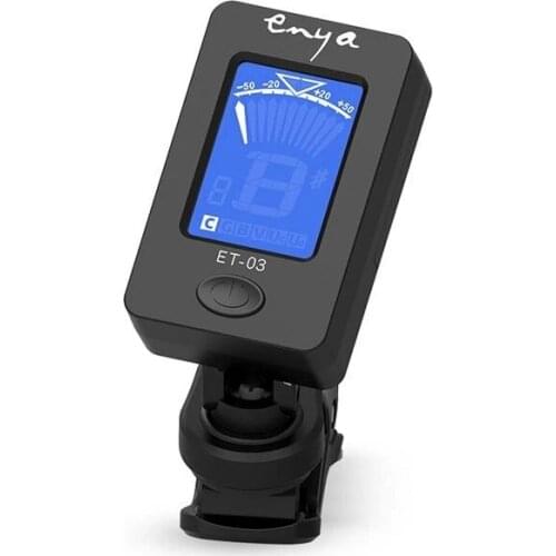 Enya Clip-on Digital Tuner for Ukulele Guitar violin Bass Electronic Tuner Musical Instrument Accessories