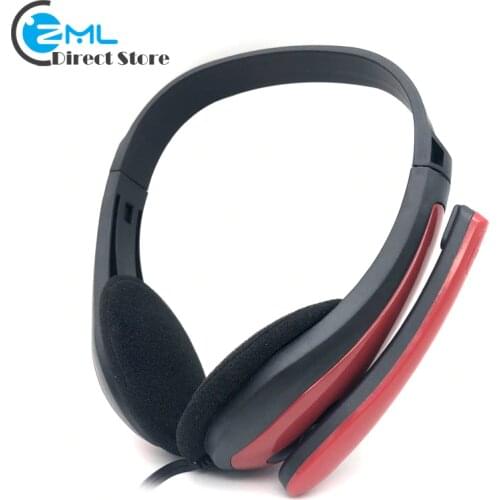 Hot Sale EP15M 3.5mm Gaming Stereo Headphone with Microphone Wired Headset Bass Earphone for PC Computer Mobile Phone MP3
