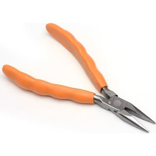 DIY Jewelry Tool Pliers Steel Chain Nose Pliers Jewelry Making Tools for Beading Jewelry Making 167x59.5x19mm
