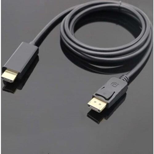 Super Long 1.8 Meters Display Port DP Male to HDMI-compatible Cable Adapter Converter Cable 4K Laptop PC HD TV Converter