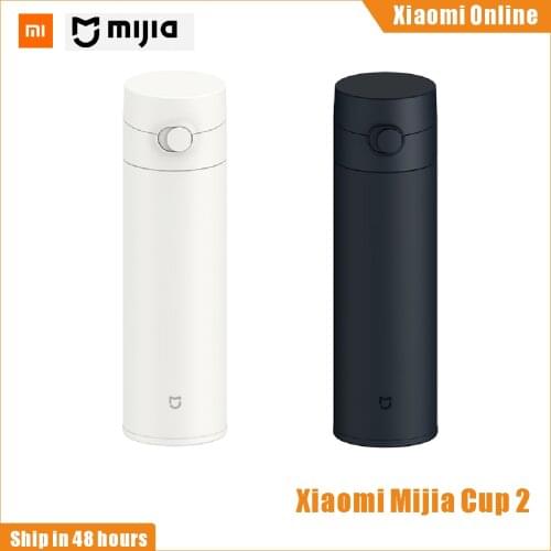Xiaomi mijia cup 2 mug 316L stainless steel, thin liner, long-lasting insulation, 480ml large capacity, long-lasting insulation
