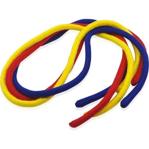 Multi-color Rope Link Magic Tricks Stage Magia Mentalism Illusions Gimmick Props Three Rope Linking Magie Toys for Kids
