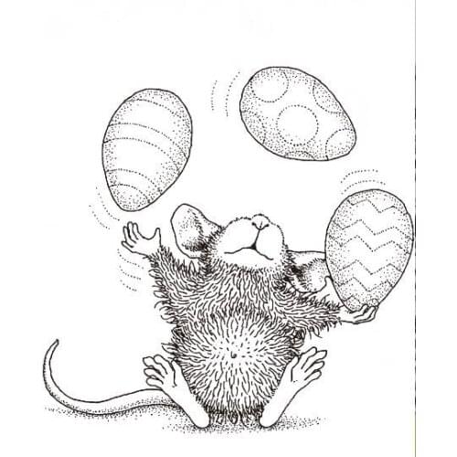 Mouse Transparent Clear Silicone Stamp/Seal for DIY scrapbooking/photo album Decorative clear stamp A7036